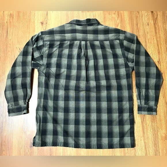 Carhartt Plaid Snap‎ Up 100% Cotton Jacket - Picture 4 of 5